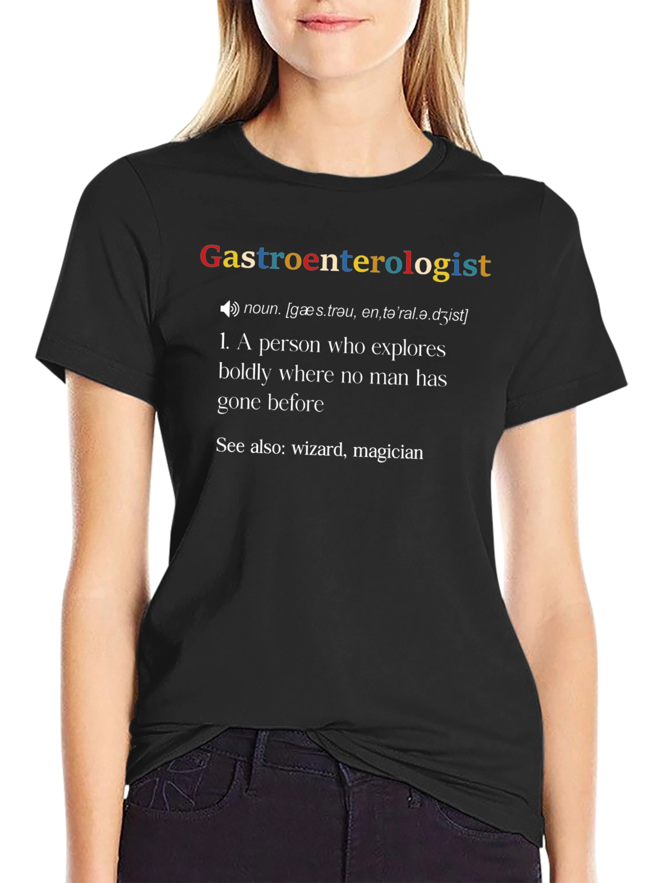Gastroenterologist Definition T-Shirt - Funny Medical Tee