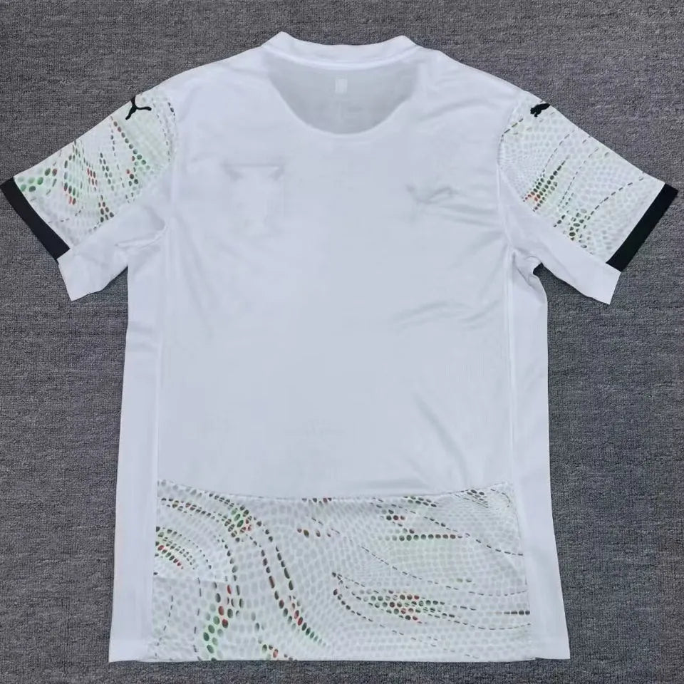 2025 Portugal Away White Fans Soccer Jersey Back
