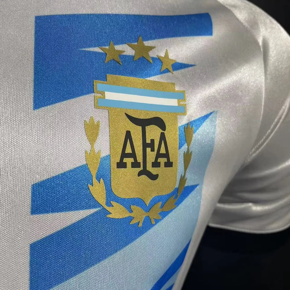 2024/25 Argentina Dragon Ball Player Version Soccer Jersey Detail 2