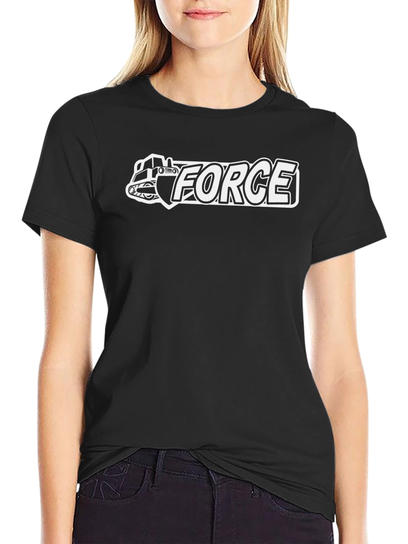Force Bulldozer T-Shirt - Heavy Equipment Tee