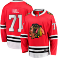 Men's Chicago Blackhawks Taylor Hall #71 Red Home Breakaway Player Jerseys