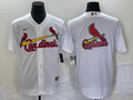 Men's St. Louis Cardinals White Home Replica Team Jerseys