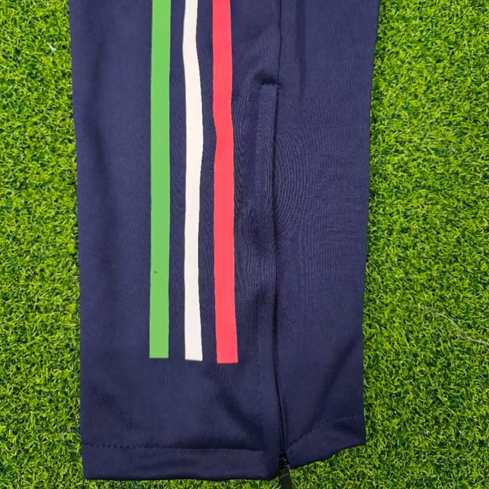 2024/25 Italy Sapphire Blue Sports Trousers Detail 3