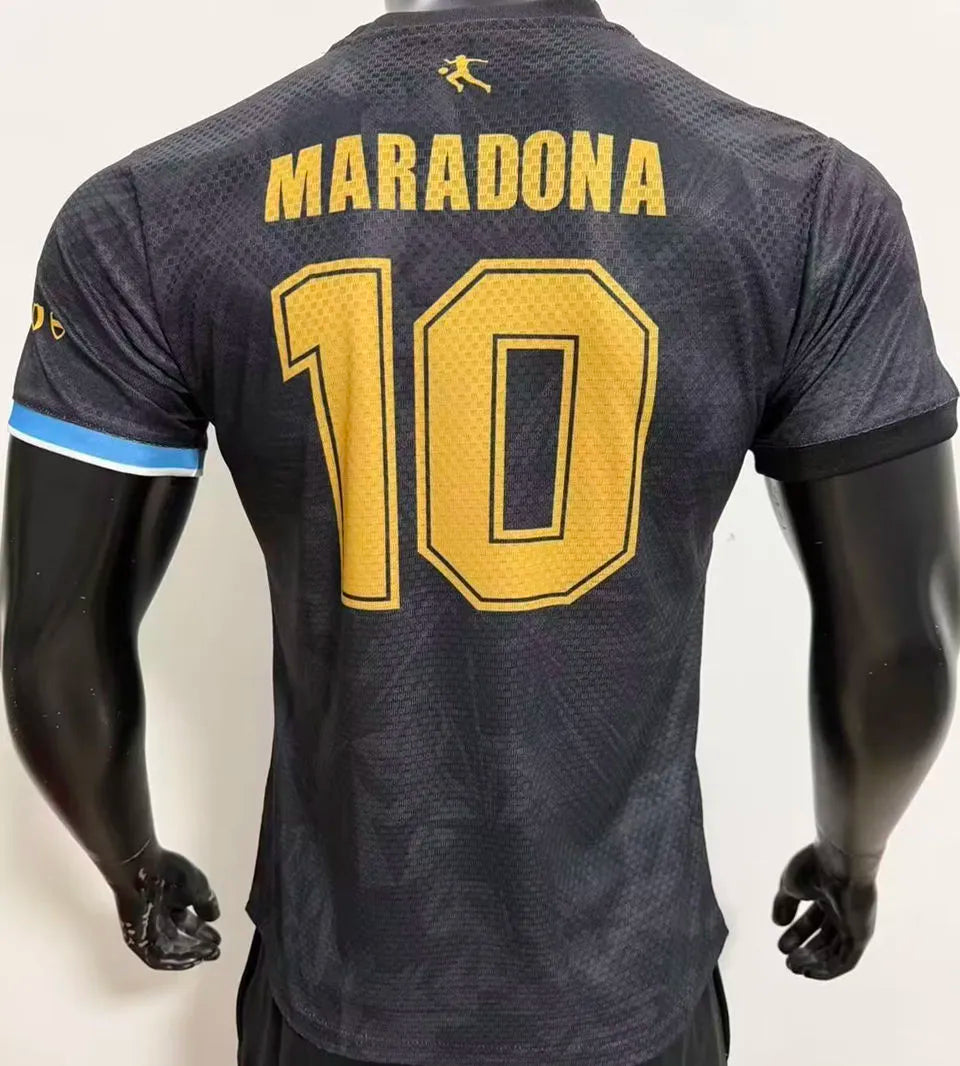 MARADONA #10 Argentina Special Edition Player Version Soccer Jersey Detail 1