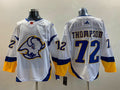 Men's Buffalo Sabres Tage Thompson #72 White Replica Jerseys