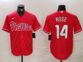 Men's Philadelphia Phillies Pete Rose #14 Red Limited Player Jerseys