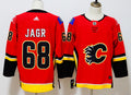 Men's Calgary Flames Jaromir Jagr #68 Red Breakaway Player Jerseys