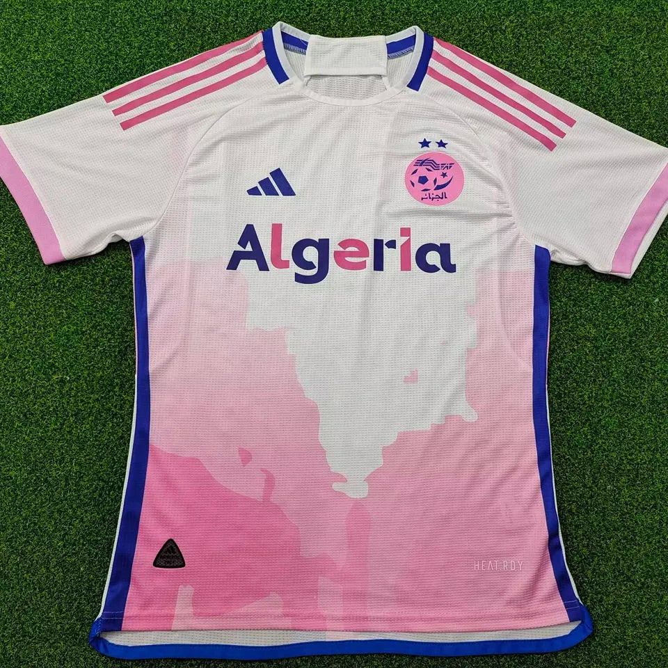 2025 Algeria Special Edition White Player Version Jersey A30 Detail 4