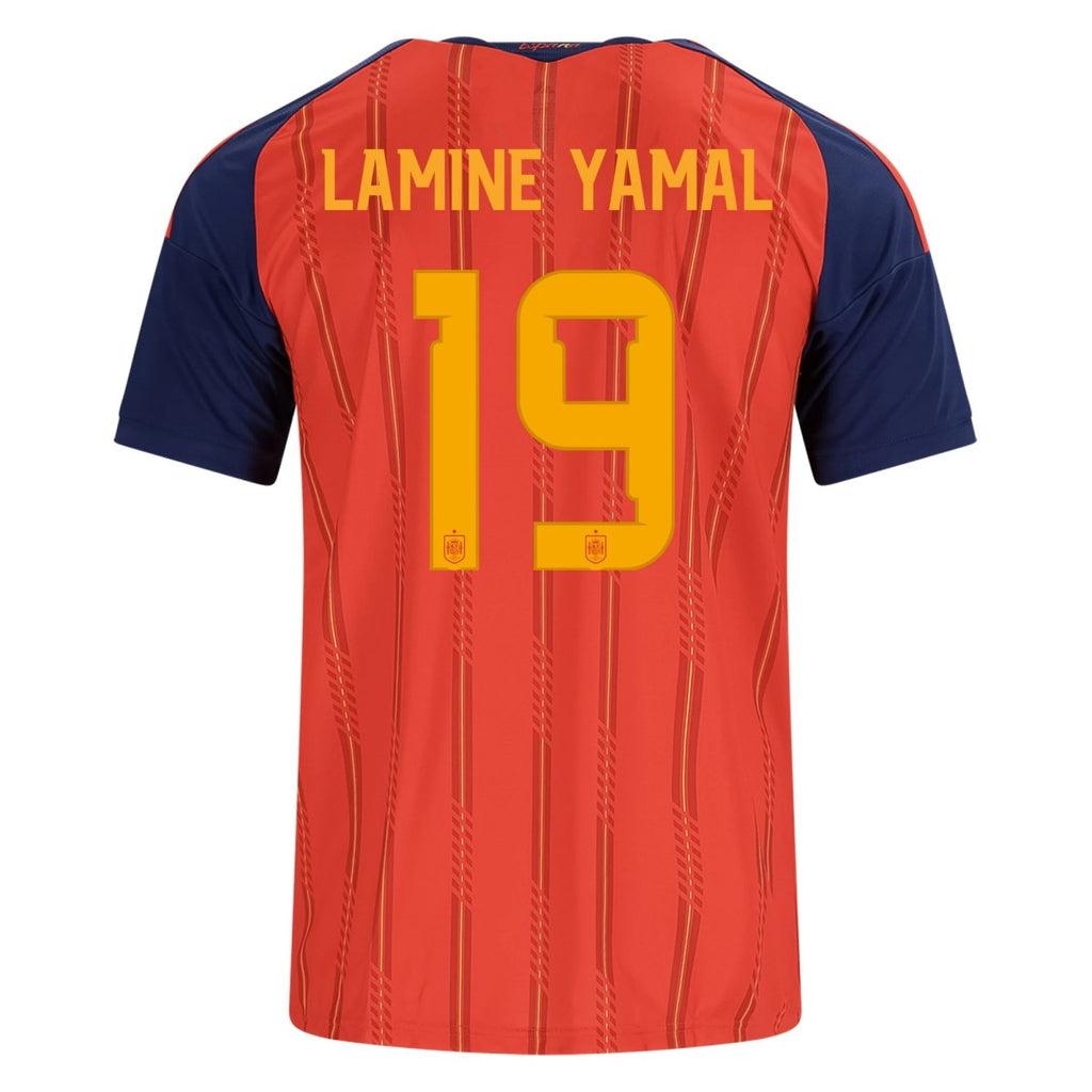 Lamine Yamal #19 Spain Home Jersey World Cup 2026 - [Super Replica] Front