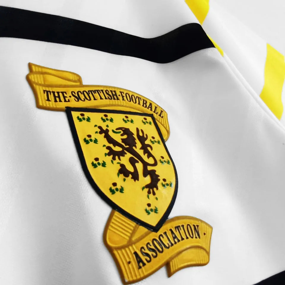 1988/1991 Scotland Away Retro Soccer Jersey Detail 2