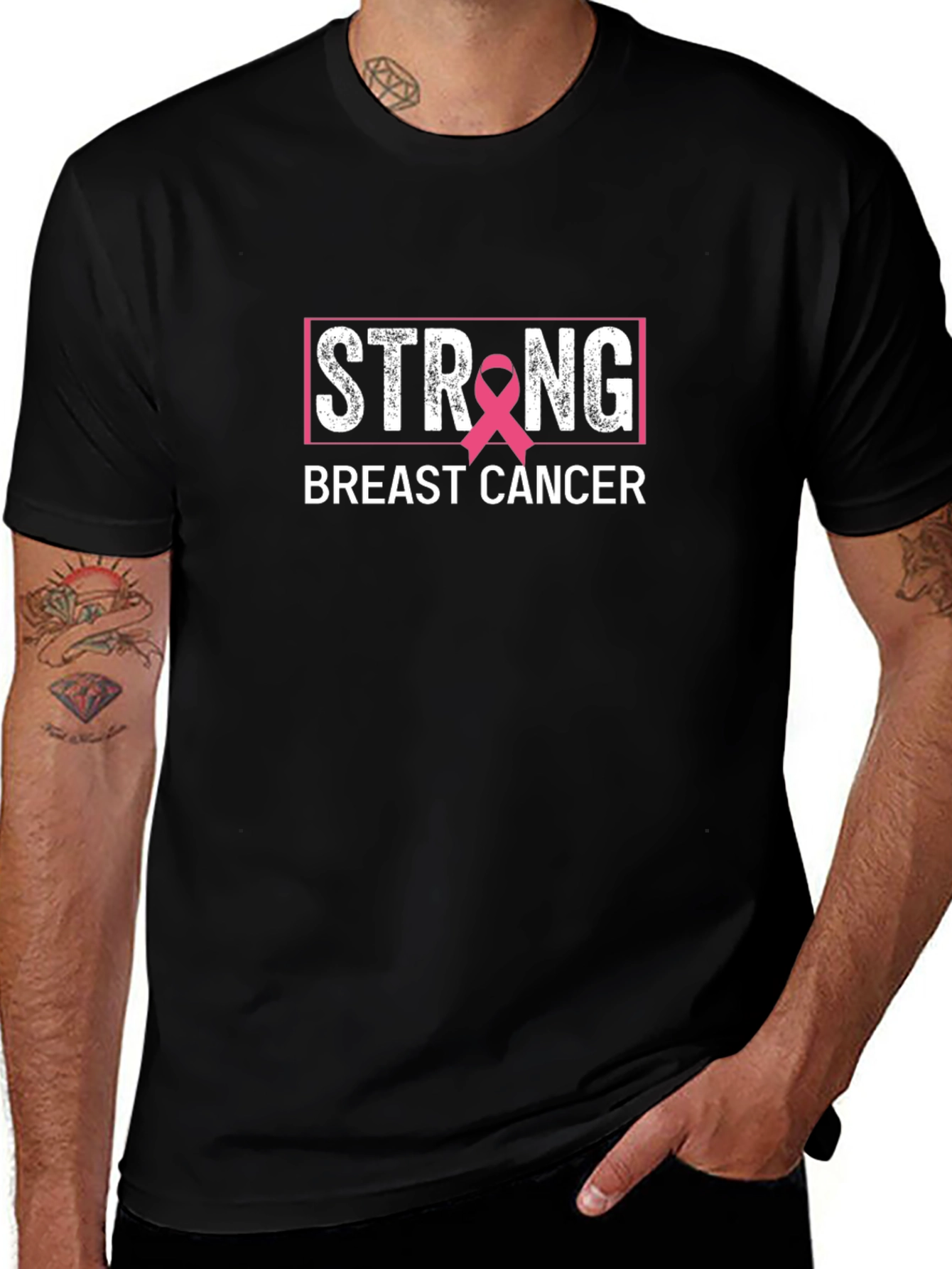 Strong Breast Cancer Awareness T-Shirt