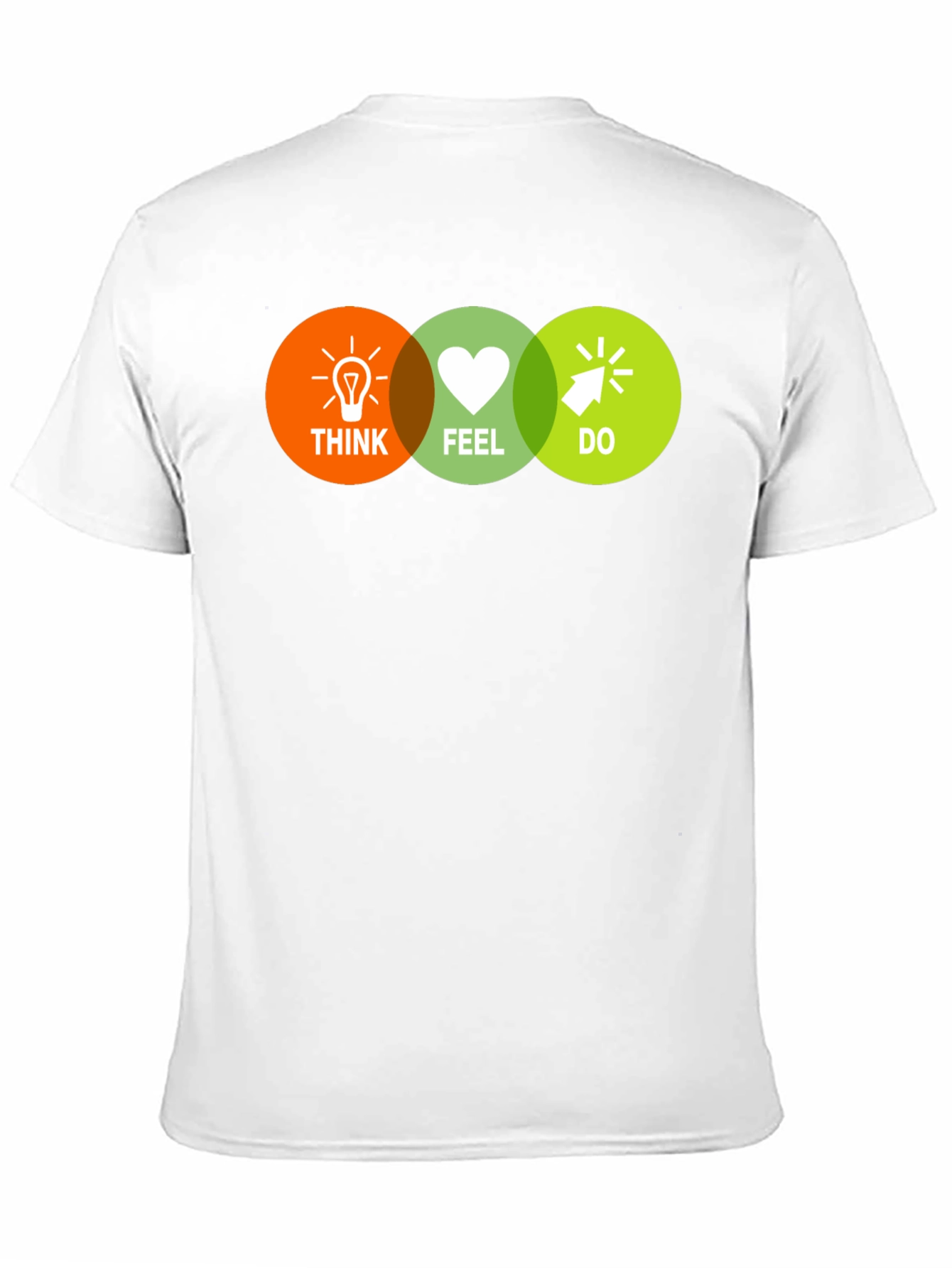 Think Feel Do T-Shirt - Motivational Graphic Tee