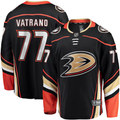 Men's Anaheim Ducks Frank Vatrano #77 Black Home Breakaway Player Jerseys
