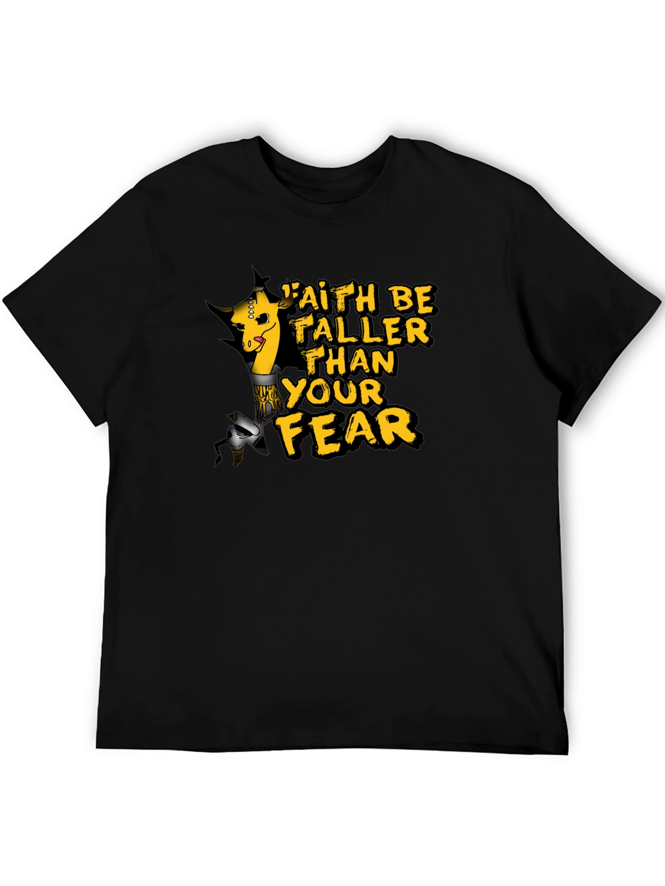 Faith Giraffe T-Shirt - Be Taller Than Your Fear