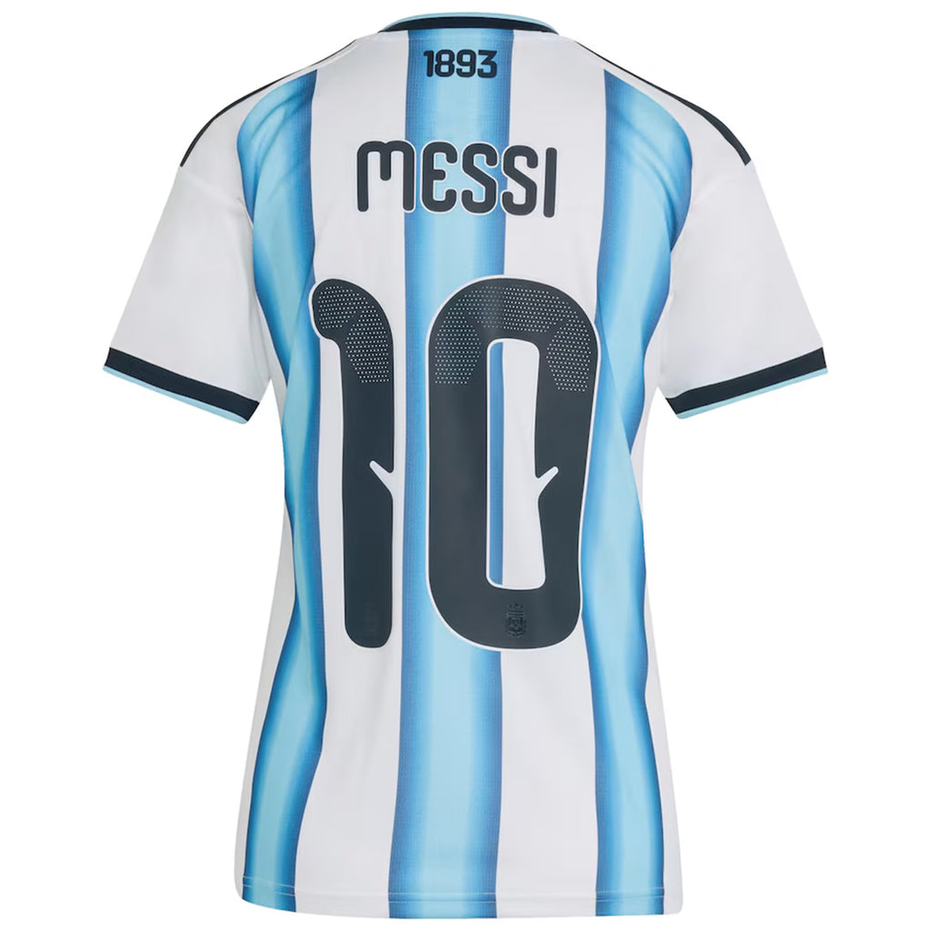 Messi #10 Women's Argentina Home Jersey World Cup 2026 Image 3