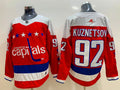 Men's Washington Capitals Evgeny Kuznetsov #92 Red Home Breakaway Jerseys