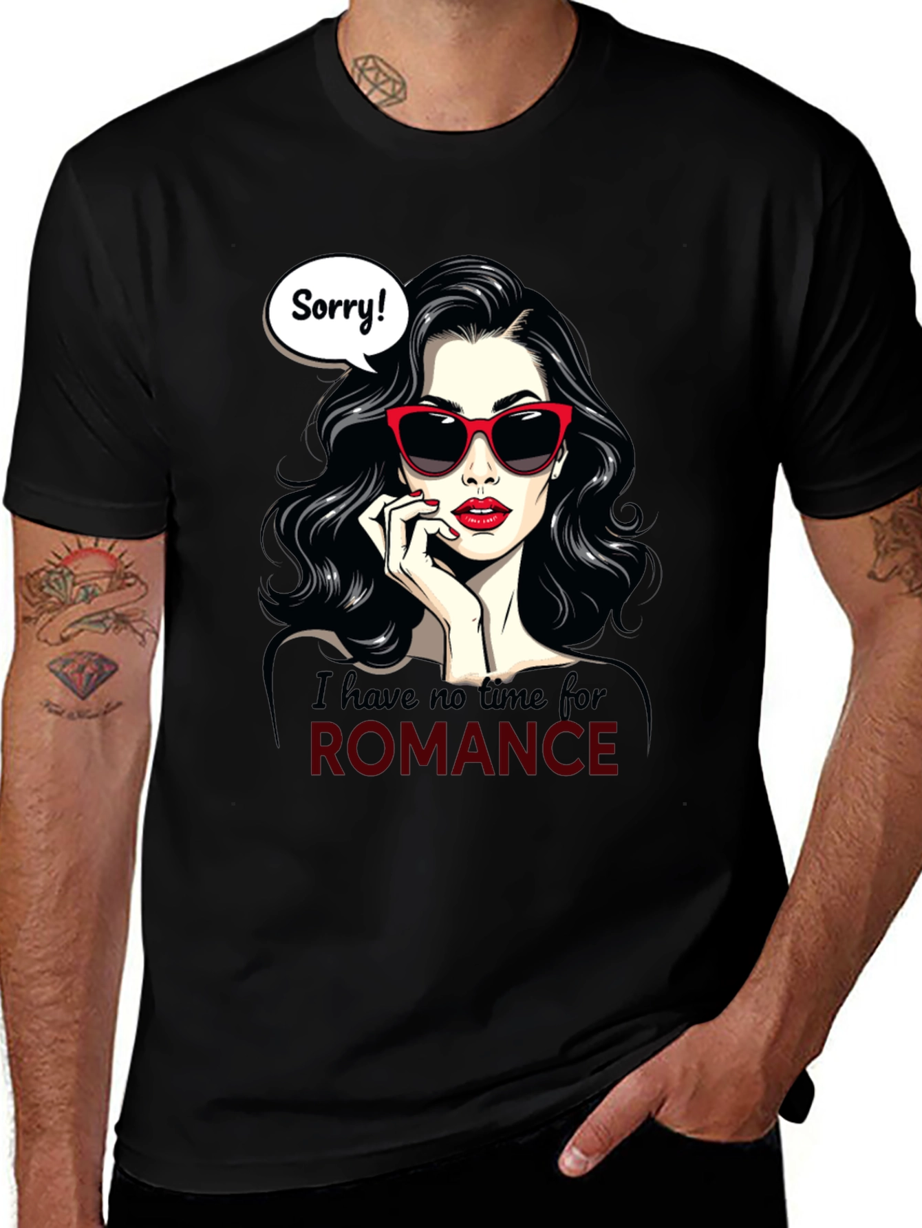 Sorry No Romance T-Shirt