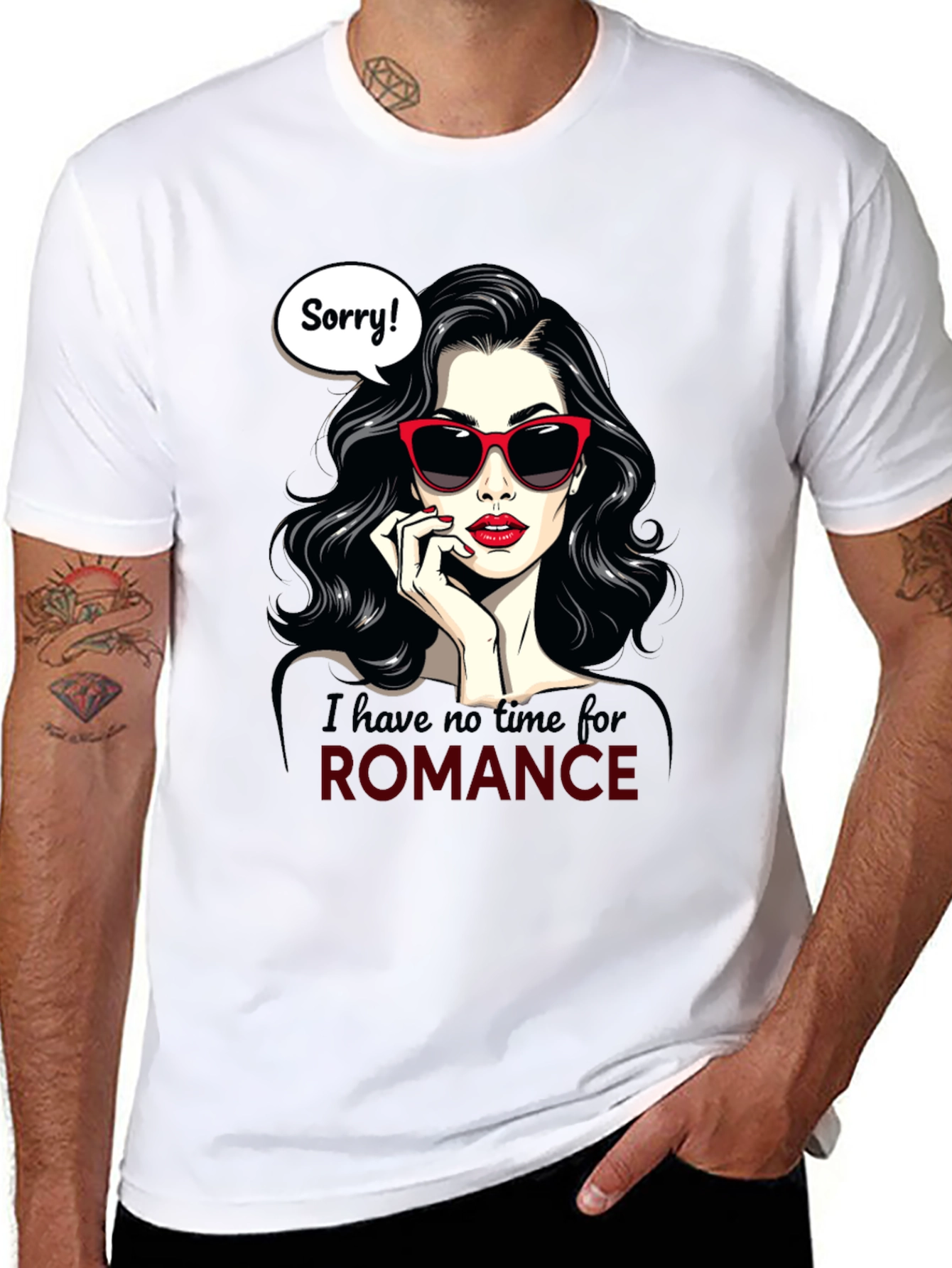 Sorry No Romance T-Shirt