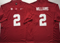 Men's Alabama Crimson Tide Ryan Williams #2 Red Game Jersey