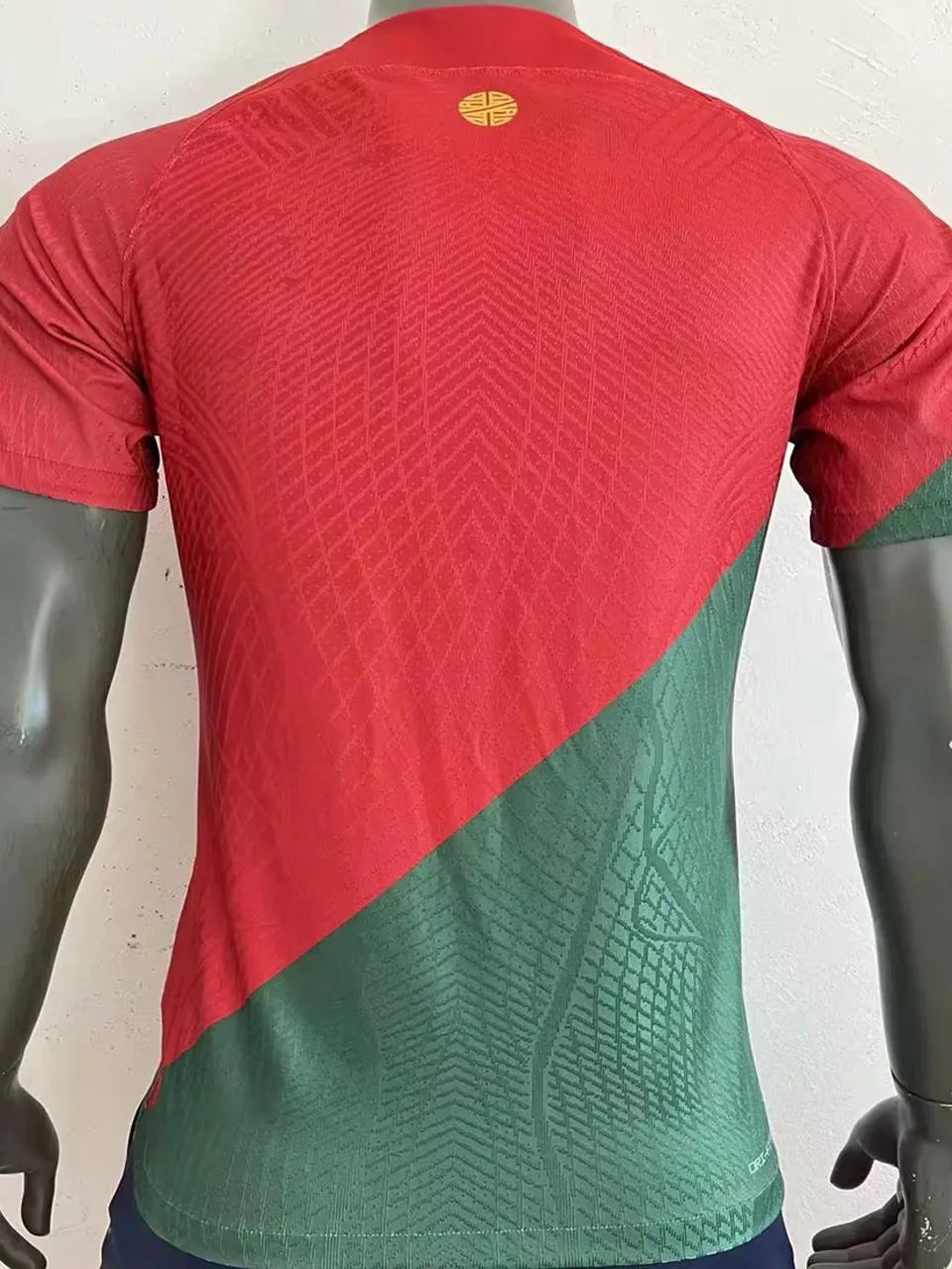 2022/23 Portugal Home Player Soccer Jersey Back