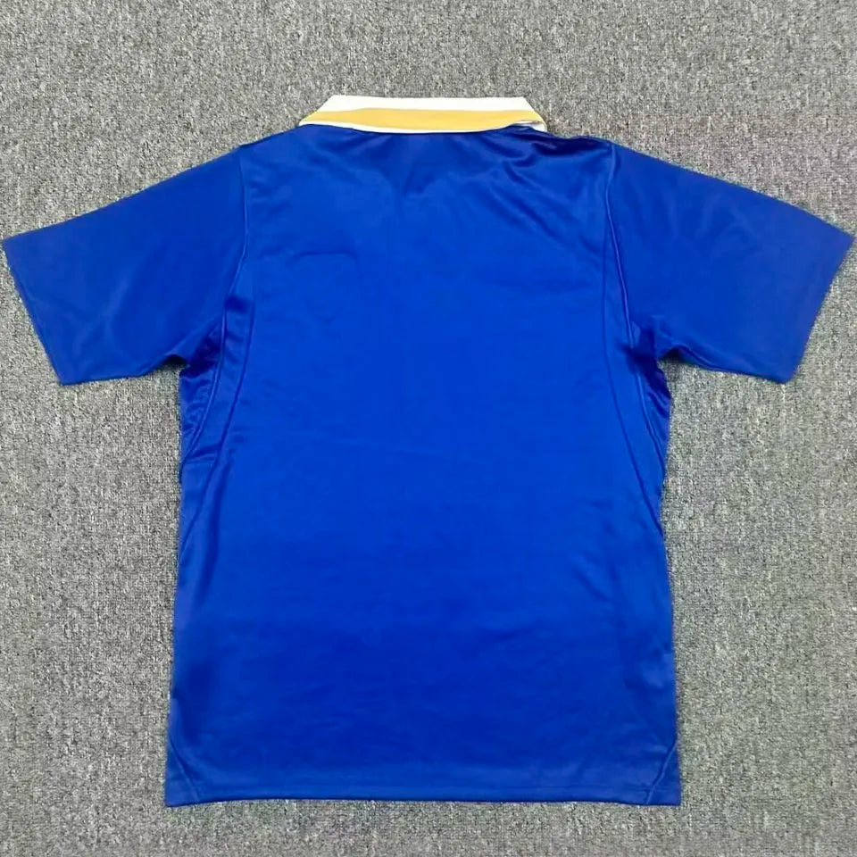 2026/27 Finland Away Blue Fans Soccer Jersey Back