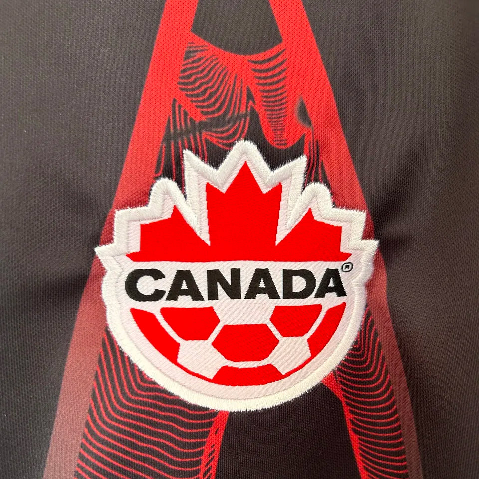 2026/27 Canada Goalkeeper Fans Soccer Jersey Detail 1