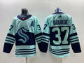 Men's Seattle Kraken Yanni Gourde #37 Teal Reverse Retro 2.0 Authentic Player Jerseys