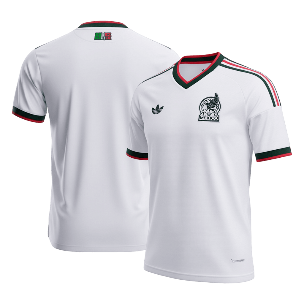 Mexico Away Soccer Jersey World Cup 2026 White Image 3