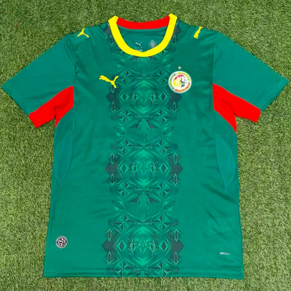 2026/27 Senegal Away Green Fans Soccer Jersey Front