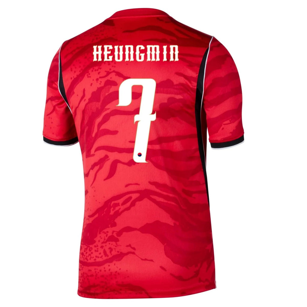 HEUNGMIN #7 South Korea Home Jersey World Cup 2026 Front