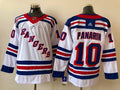 Men's New York Rangers Artemi Panarin #10 White Player Game Jerseys