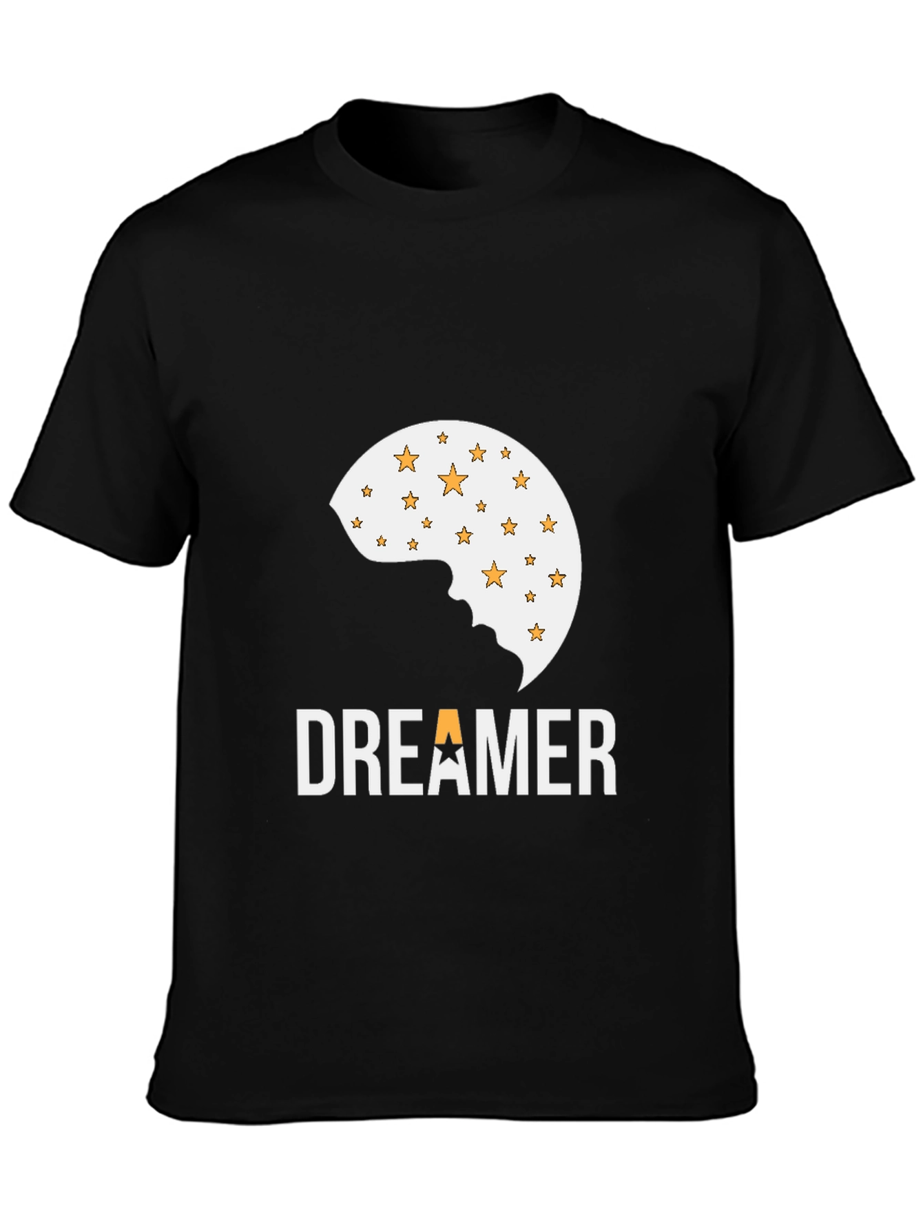 Dreamer T-Shirt - Moon & Stars Graphic Tee