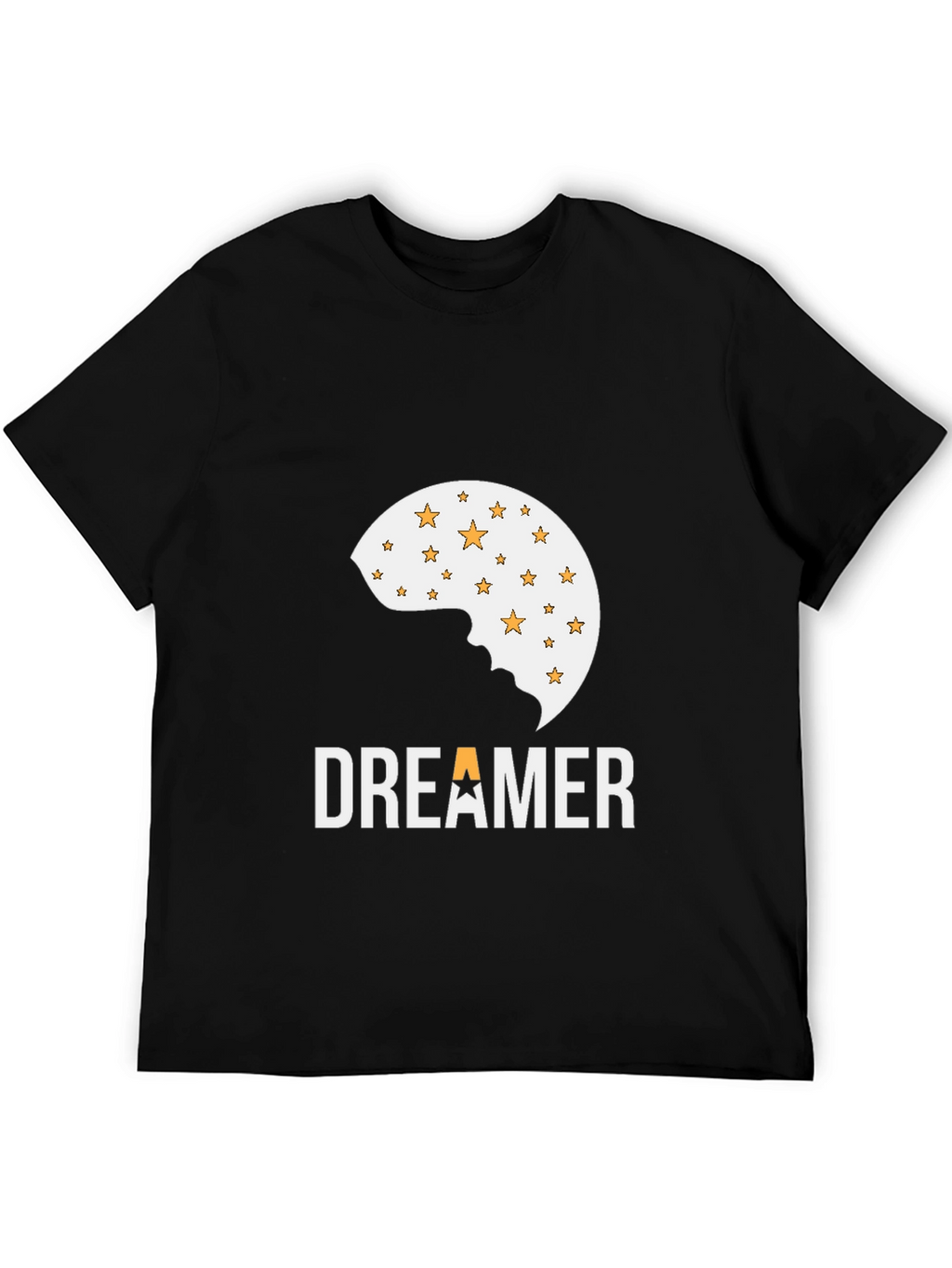 Dreamer T-Shirt - Moon & Stars Graphic Tee
