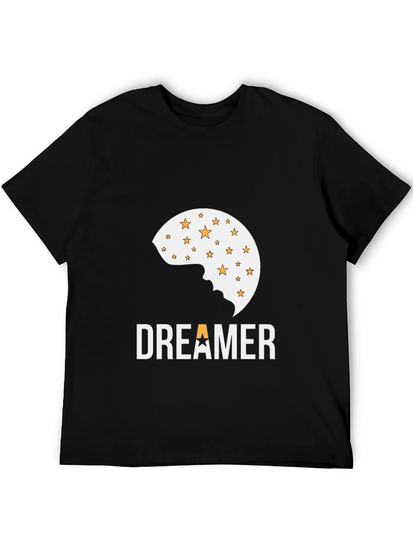 Dreamer T-Shirt - Moon & Stars Graphic Tee