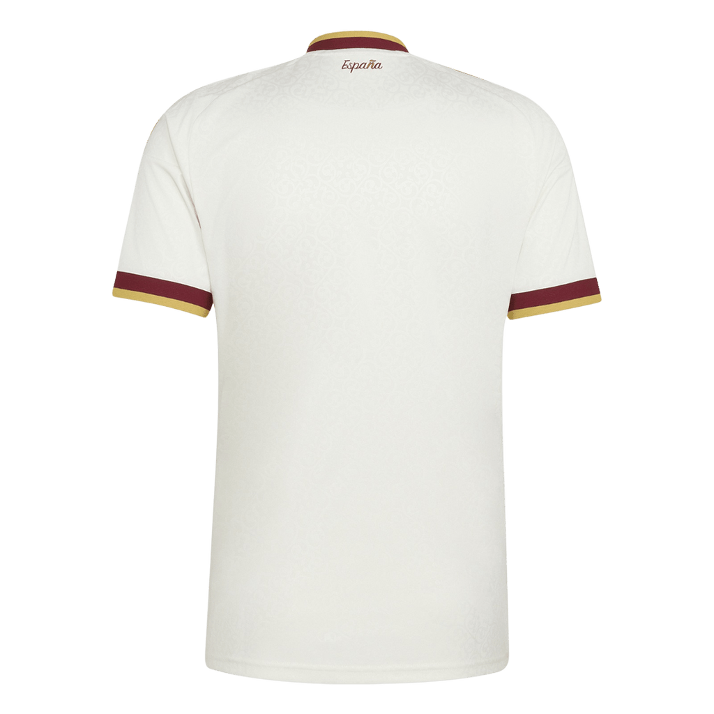 Spain Away Soccer Jersey World Cup 2026 White Back