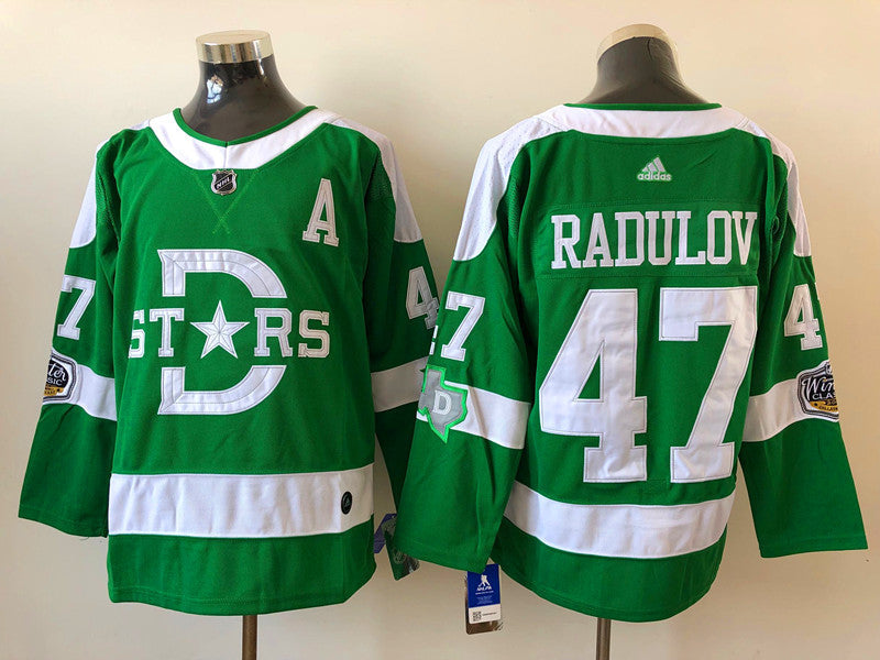Men's Dallas Stars Alexander Radulov #47 Green Breakaway Player Jerseys