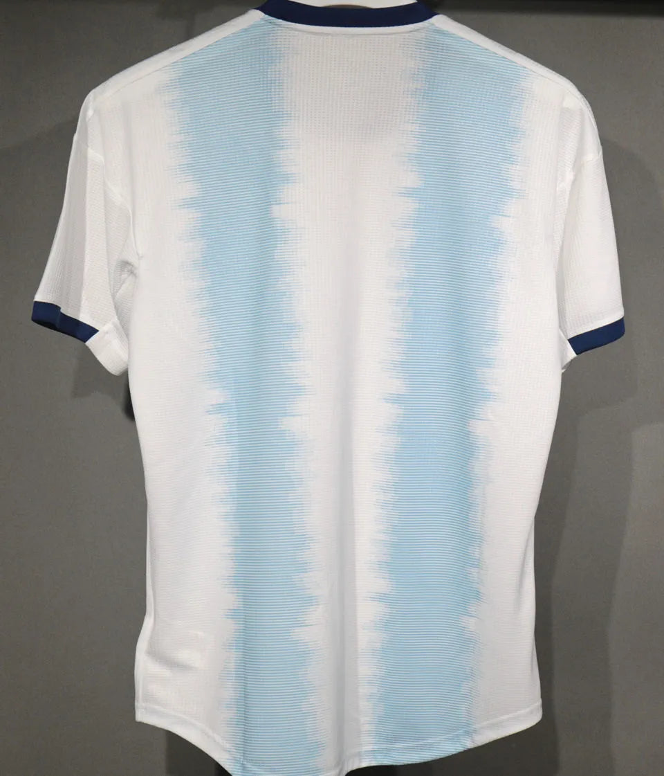 2019 Argentina Home Retro Player Version Soccer Jersey 球员版 Detail 1