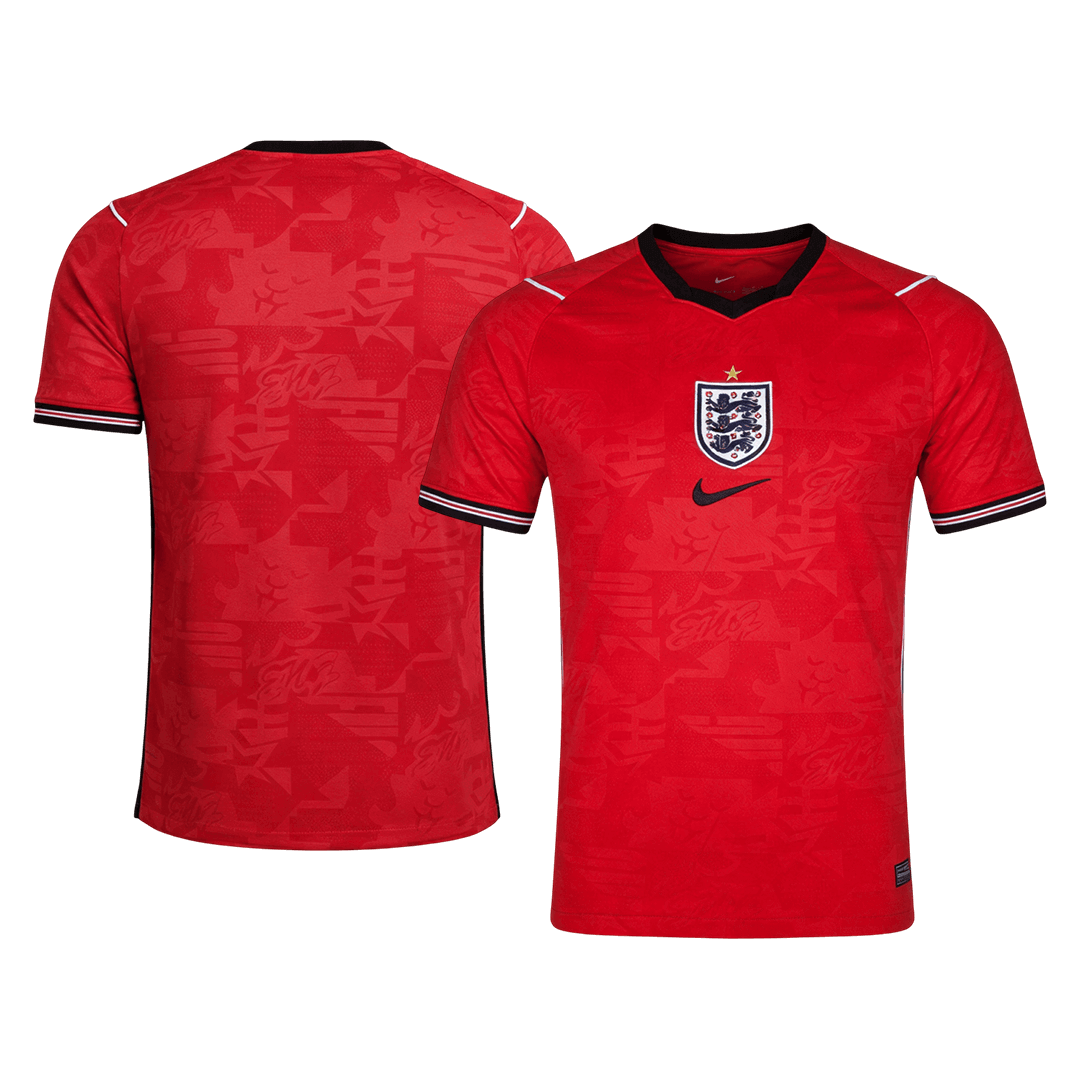 England Away Soccer Jersey World Cup 2026 Red Image 3
