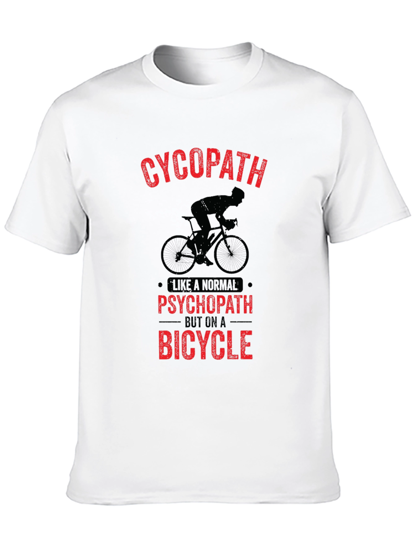 Cycopath Bicycle Graphic Tee - Black