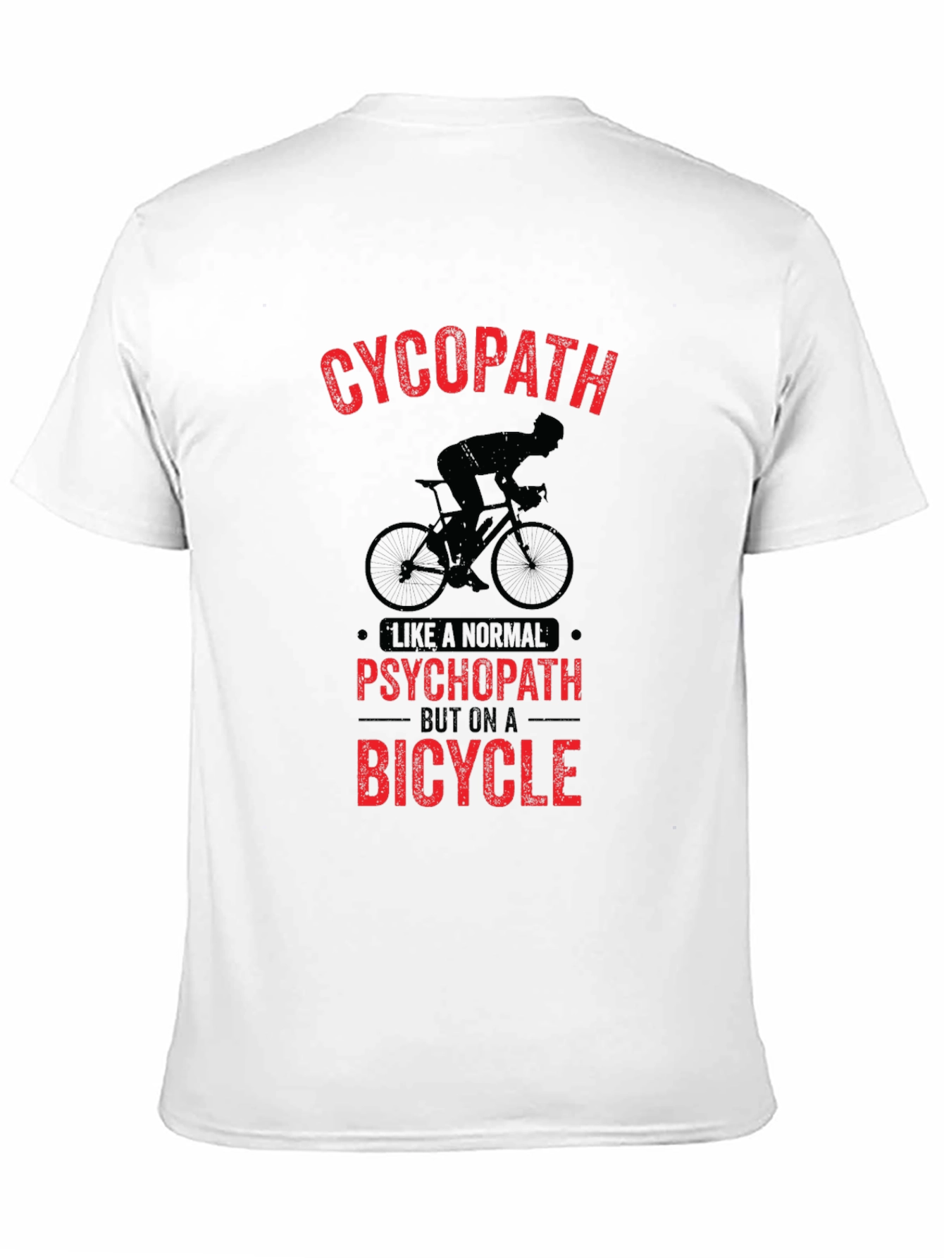 Cycopath Bicycle Graphic Tee - Black