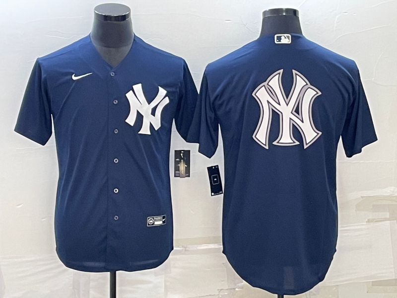 Men's New York Yankees Navy Alternate Player Jerseys