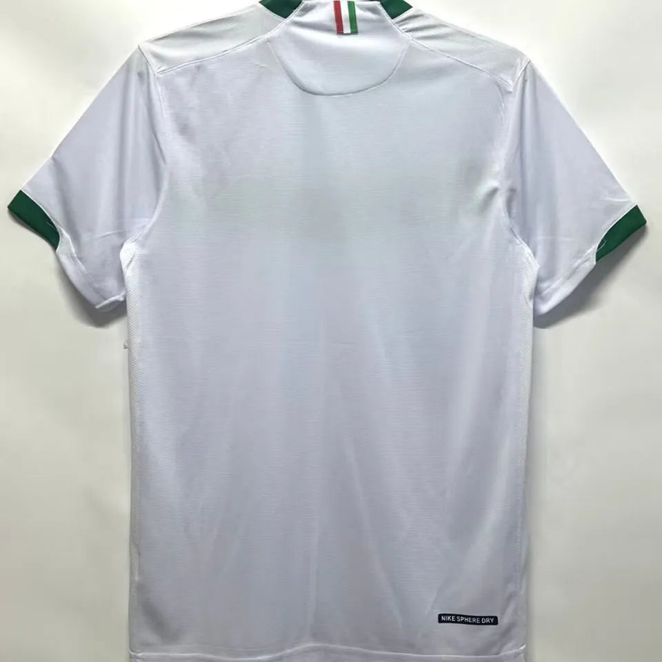 2006 Mexico Away White Retro Soccer Jersey Back