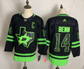 Men's Dallas Stars Jamie Benn #14 Black Alternate Premier Breakaway Player Jerseys