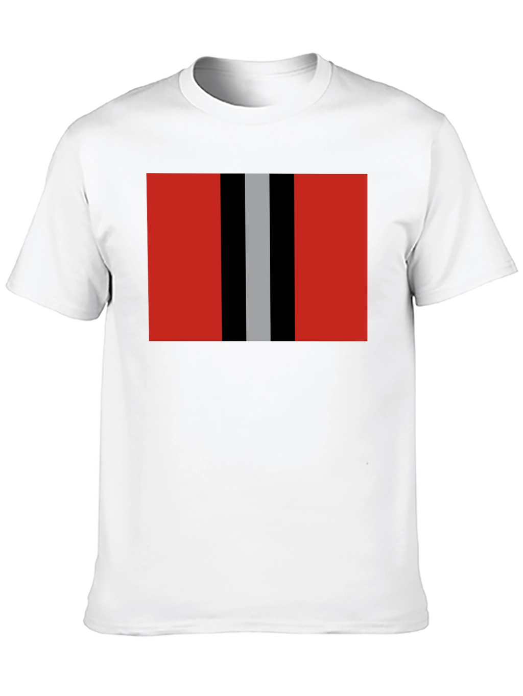 Modern Stripe Graphic Tee