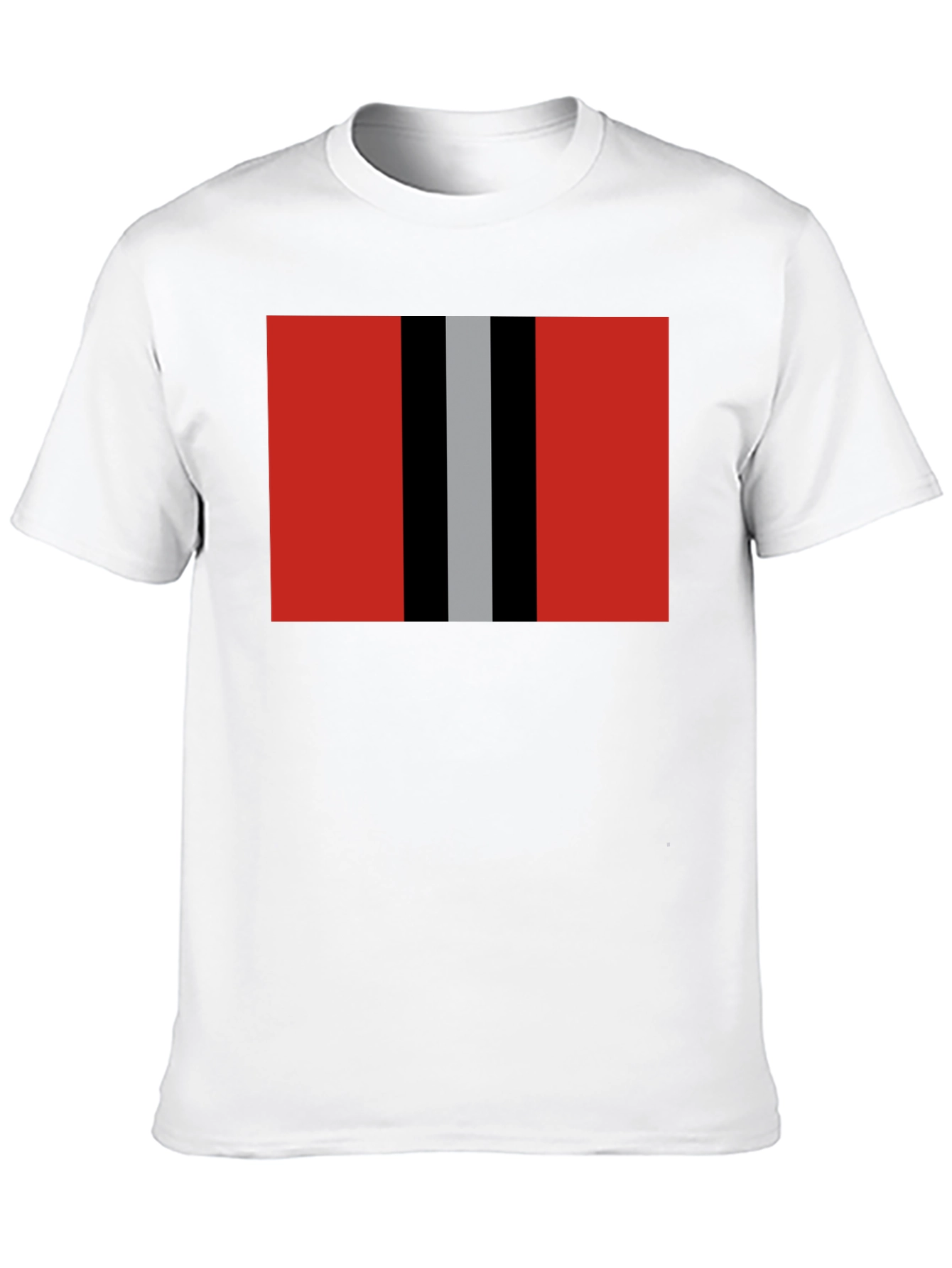 Modern Stripe Graphic Tee