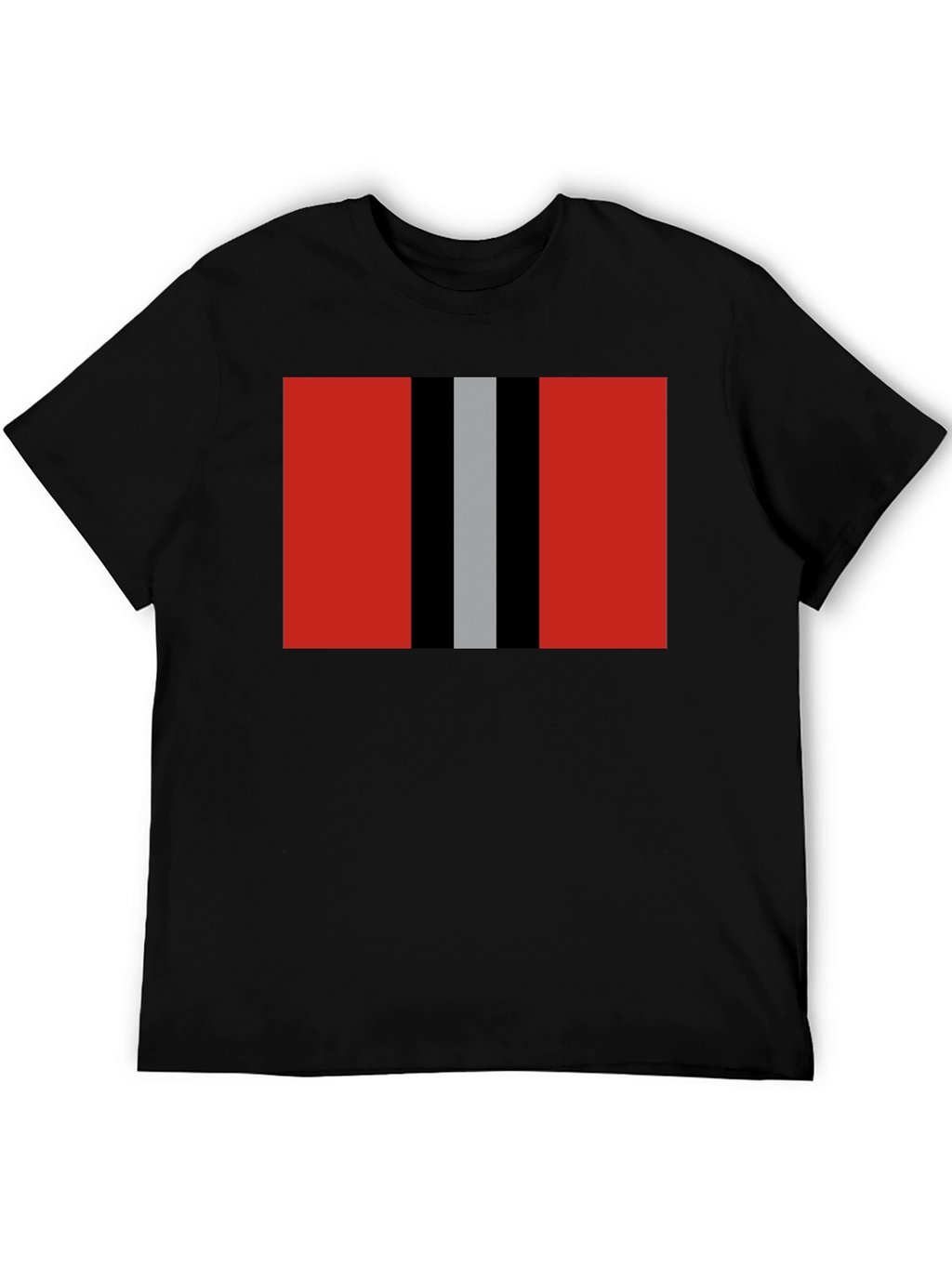 Modern Stripe Graphic Tee