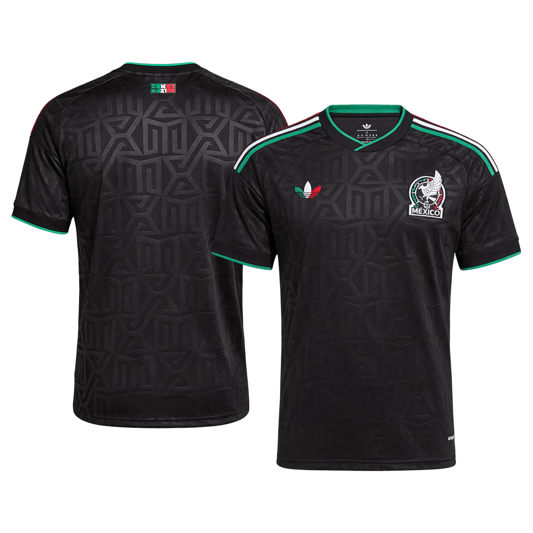 Men Fan Mexico Third Soccer Jersey World Cup 2026 Black Image 3