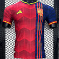 2024/25 Spain Special Edition Red Player Version Soccer Jersey Front