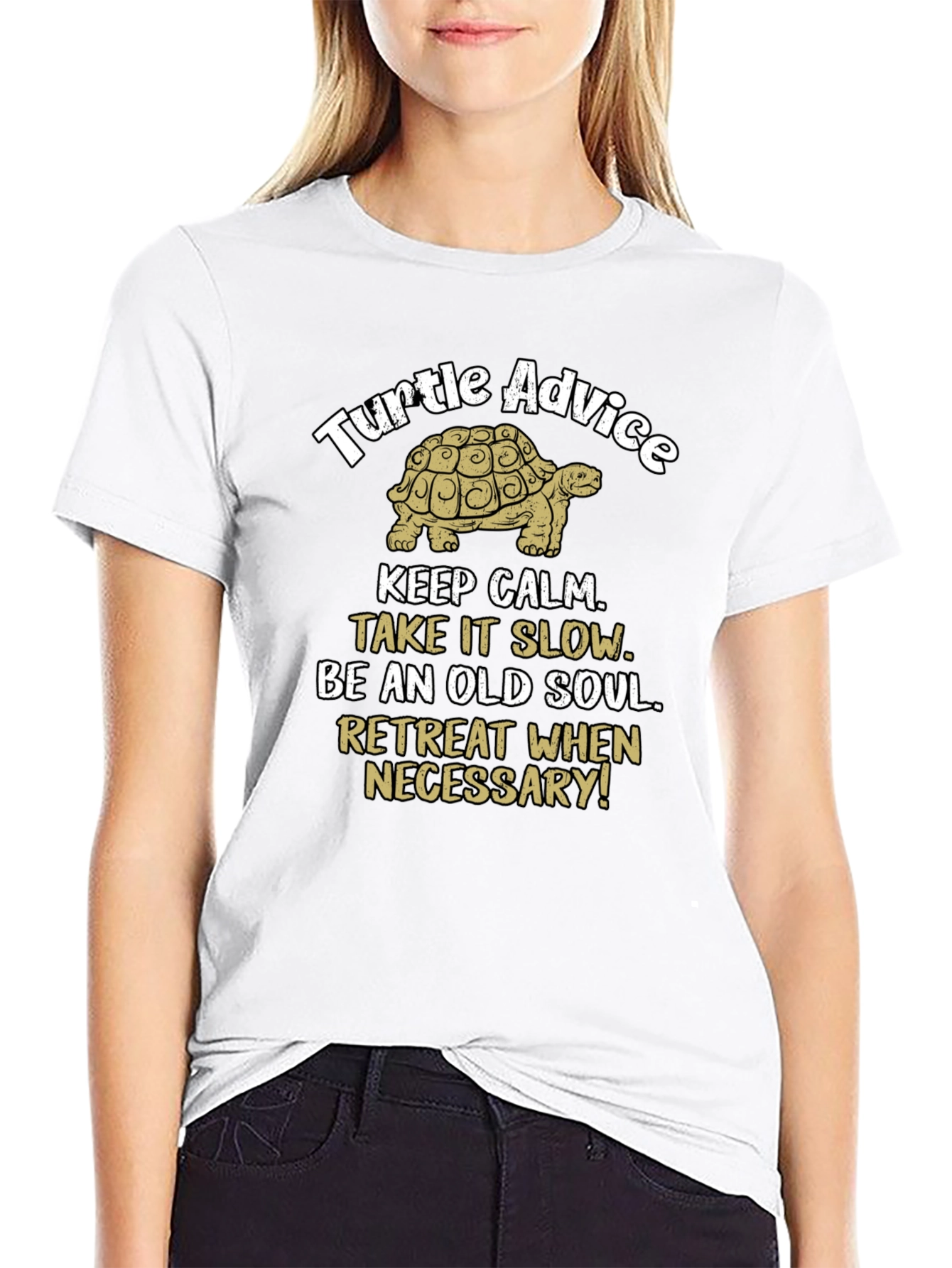 Turtle Advice Graphic T-Shirt