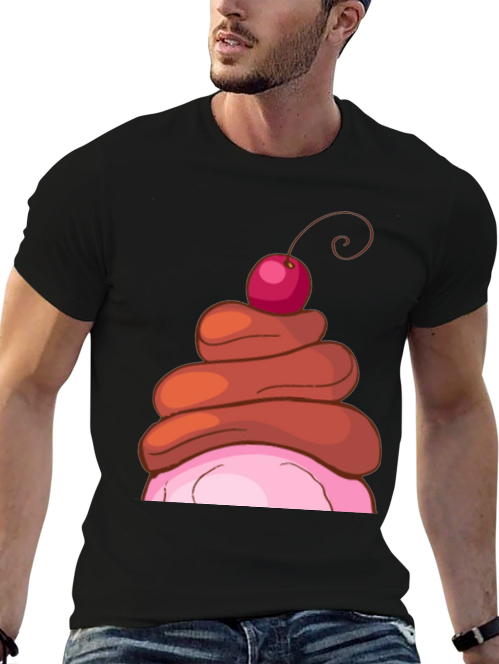 Cupcake Graphic Tee - Sweet Treat Shirt